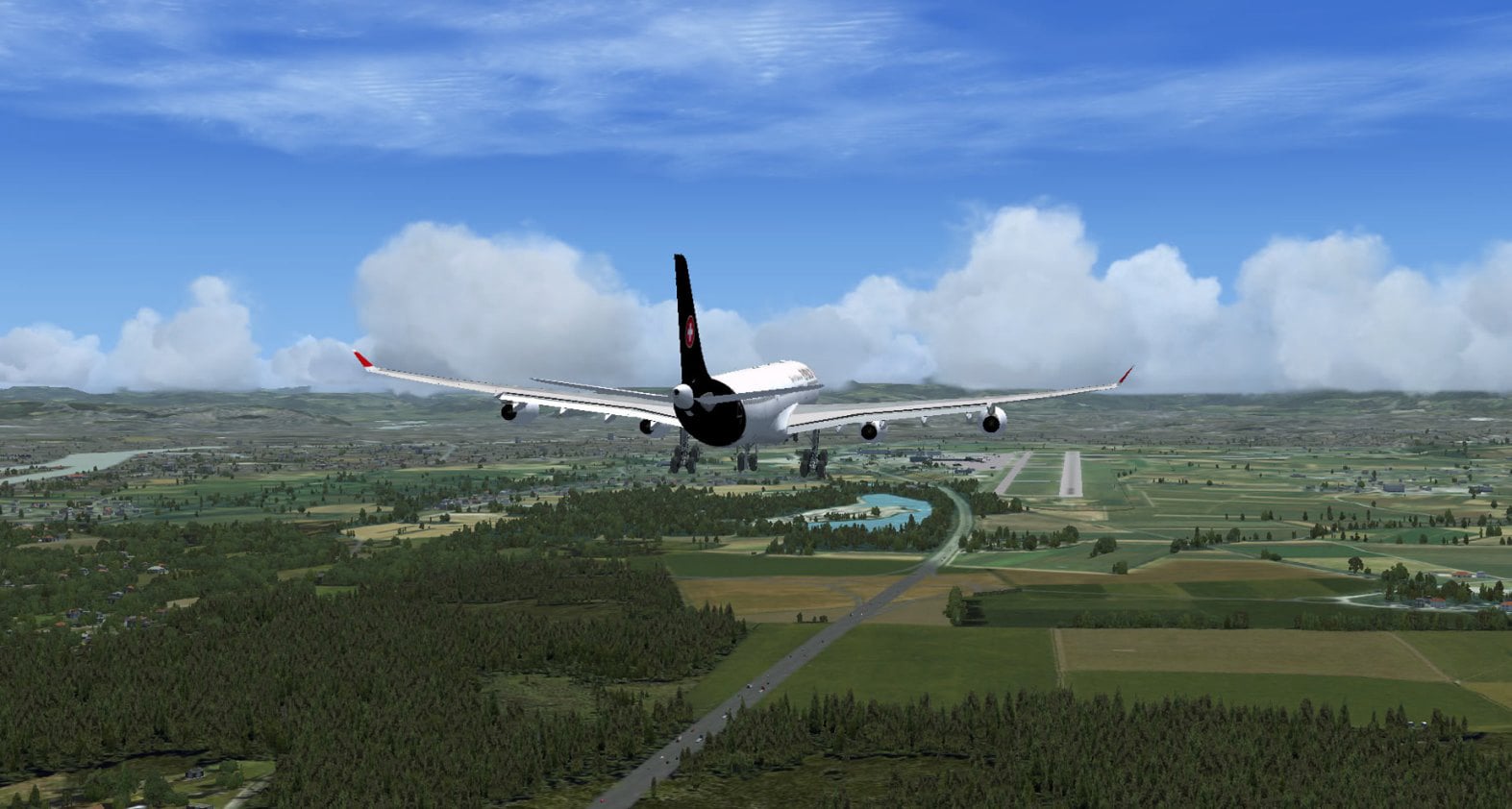 FLYFSX - Flugsimulator - Flight Simulator -  Rüchligweg 55 - 4125 Riehen - Basel - Baden - Aarau - Zürich - Schweiz - Lörrach - Freiburg - Deutschland. 