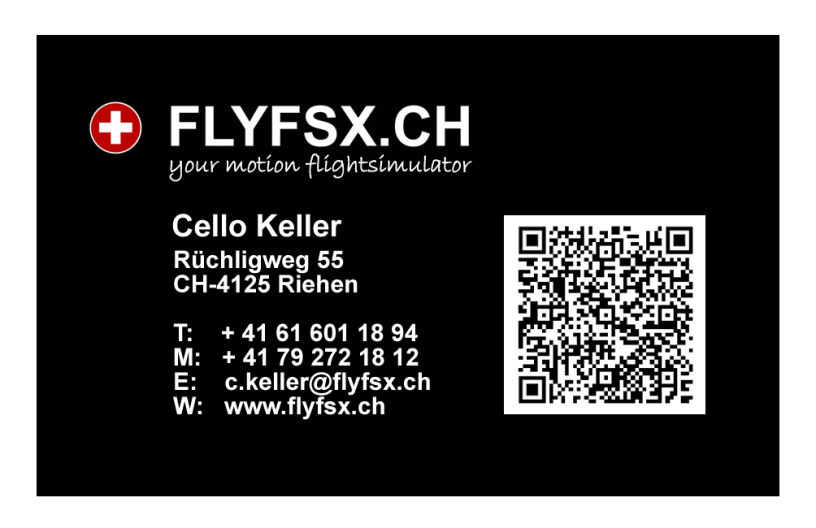 FLYFSX - Flugsimulator - Flight Simulator -  Rüchligweg 55 - 4125 Riehen - Basel - Baden - Aarau - Zürich - Schweiz - Lörrach - Freiburg - Deutschland